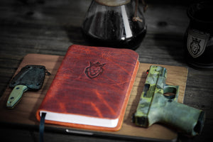 DBG ESV Bible Stonewood Tangerine